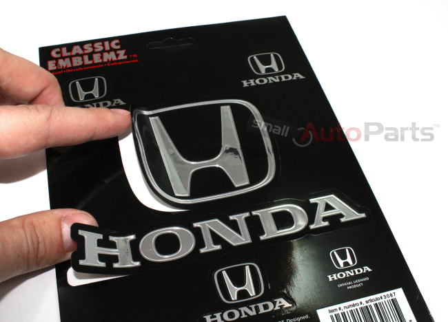 Honda logo rear window stickers #2
