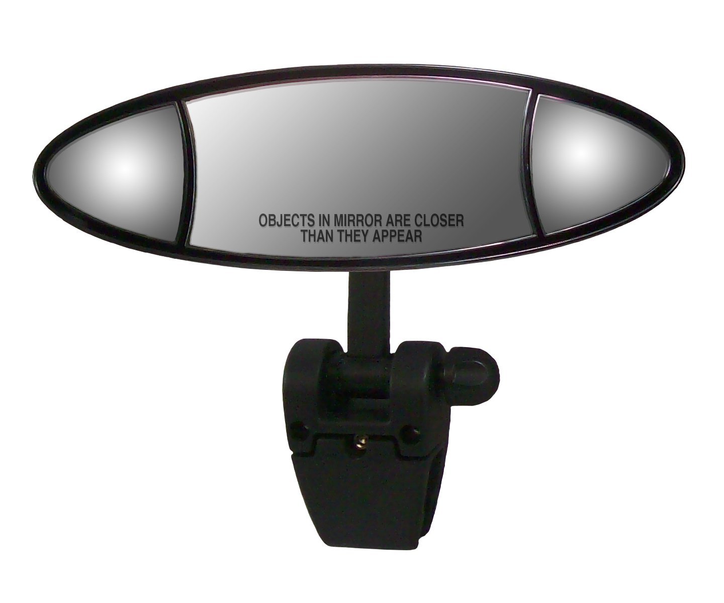 CIPA Ellipse 4" x 11" Marine Rear Side View Mirror for